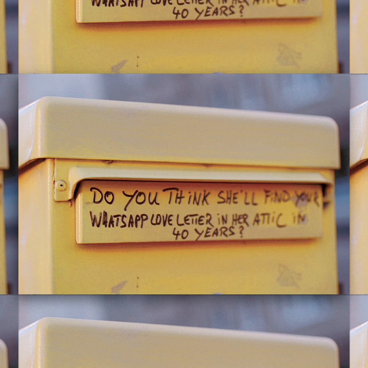 An Ode to the Letter